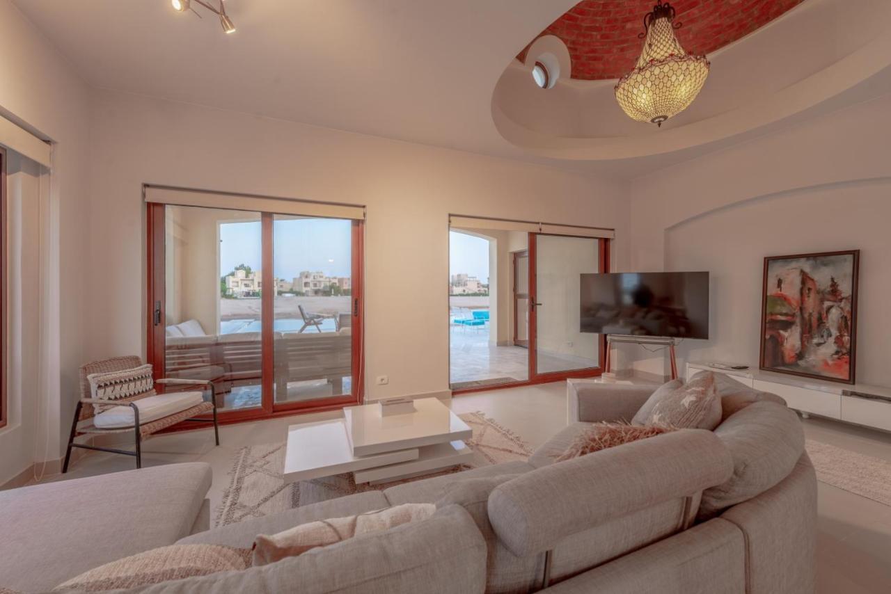 Fresh Breeze High-End 2Br Villa With Private Pool, Sabina, El Gouna Hurghada Bagian luar foto